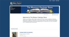 Desktop Screenshot of missourigeologystore.com